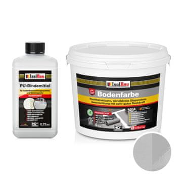 IsolBau 2K smolnata talna barva za beton Bodenbeschichtung 4 kg kamnito siva