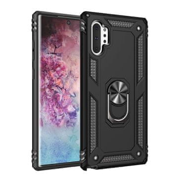 Overboard Oklepni ovitek za Samsung Galaxy Note 10+ Plus, Nox Case Ring, črn