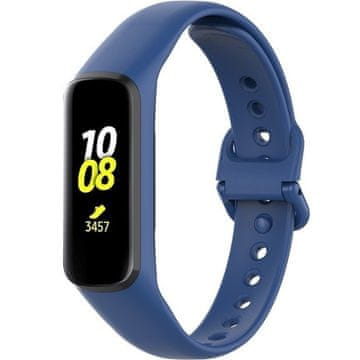 GS Silikonski pašček za Samsung Galaxy Fit E SM-R375, temno moder