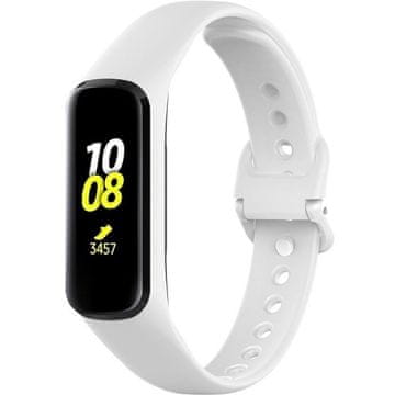 GS Silikonski pašček za Samsung Galaxy Fit E SM-R375, bel