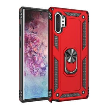 Overboard Oklepni ovitek za Samsung Galaxy Note 10+ Plus, Nox Case Ring, rdeč