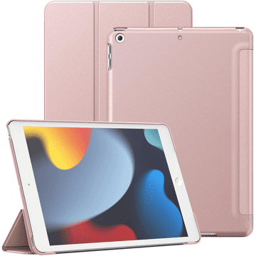 GS Ovitek za iPad 10,2" 2021/2020/2019 (9./8./7. generacija), Smartcase, roza zlata