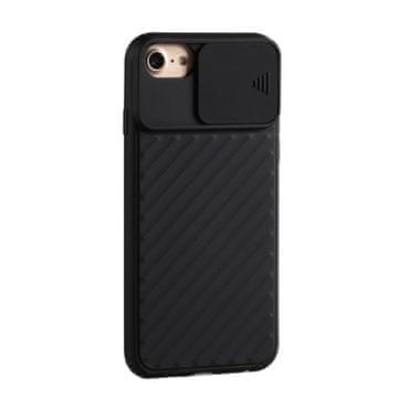 Overboard Mehak TPU ovitek CamShield za SE 2020/8/7/6/6S 4.7 - črn