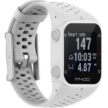 GS Silikonski pašček za Polar M400/M430, bel