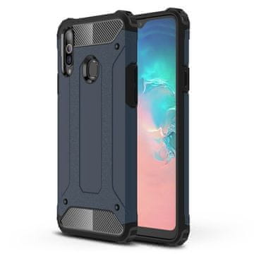 GS Ovitek TECH ARMOR za Samsung Galaxy A20S, temno moder