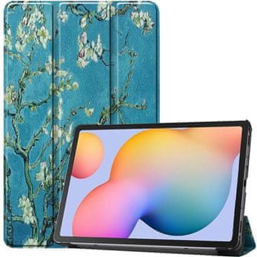 GS Ovitek za Samsung Galaxy Tab S6 Lite 10.4" 2020/2022/2024, Smartcase, Cherry Blossom