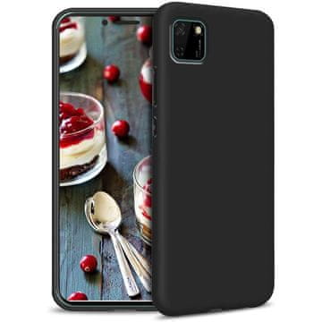 GS Ovitek za Huawei Y5P, Silikonski Lite, črn