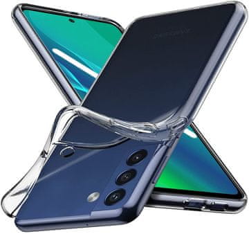 Overboard Tanek ovitek za Samsung Galaxy S21+ Plus, slim, prozoren