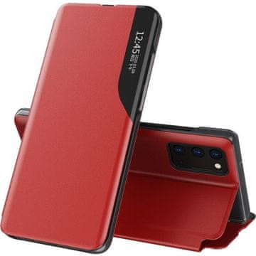 Overboard Ovitek za Samsung Galaxy A32 5G z zaklopom, pogled iz okna, rdeč
