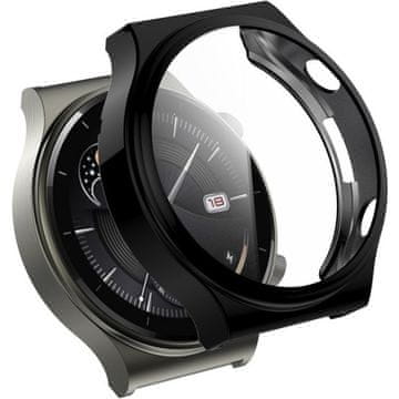 Overboard Ovitek 2 v 1 z zaščitnim ovitko za Huawei Watch GT 2 Pro, črn