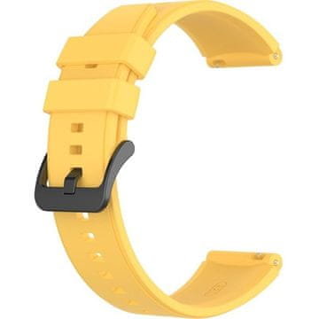 GS Silikonski pašček 22 mm univerzalni, rumen