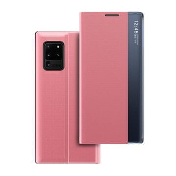 GS Ovitek Side View za Samsung Galaxy A72 5G, roza