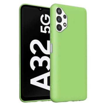 Overboard Ovitek za Samsung Galaxy A32 5G, Silikonski Lite, zelen
