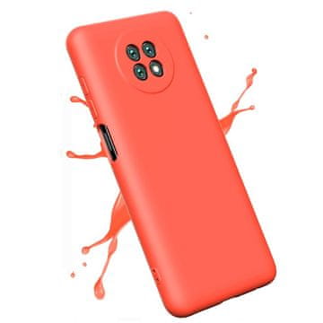 Overboard Ovitek za Xiaomi Redmi Note 9T 5G, Silikonski Lite, rdeč