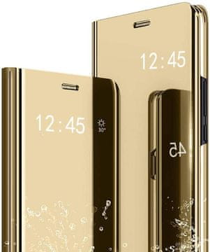 Overboard Ovitek za Samsung Galaxy A72 5G, prozoren, zlat