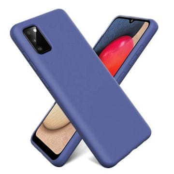 Overboard Ovitek za Samsung Galaxy A02s, Silikonski Lite, temno moder