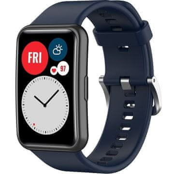 GS Pašček za Huawei Watch Fit, mornarsko moder