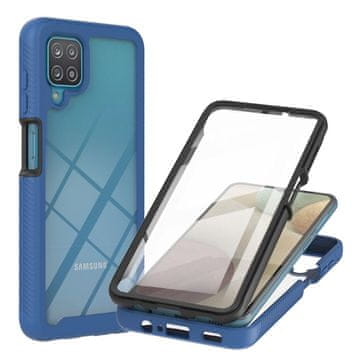 GS Ovitek, odporen proti udarcem, za Samsung Galaxy A12 / M12 / A12 2021 - moder