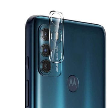 Overboard Kaljeno steklo za kamero za Motorola Moto G50