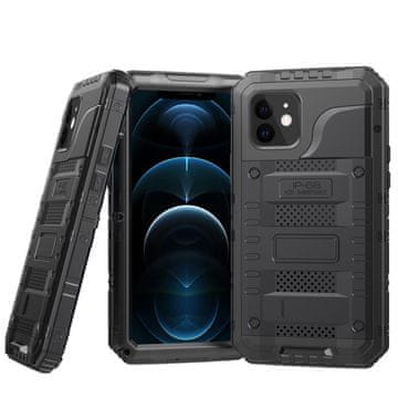 GS Potopni ovitek IP68 H20 za iPhone 12, črn