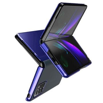 Overboard Ovitek za Samsung Galaxy Z Fold 2 5G Clear View, moder