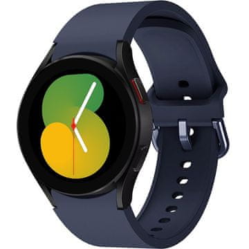 GS Silikonski pašček za Samsung Galaxy Watch 4/5/6/7 40/42/43/44/45/46/47 mm, temno moder