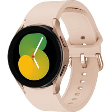 GS Silikonski pašček za Samsung Galaxy Watch 4/5/6/7 40/42/43/44/45/46/47 mm, roza