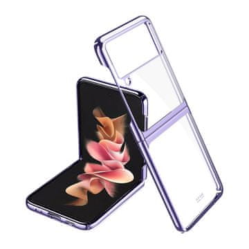 Overboard Ovitek PC Frame za Samsung Galaxy Z Flip3 5G, vijoličen