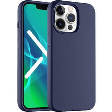 Overboard Ovitek za iPhone 13 Pro Max, silikonski, temno moder