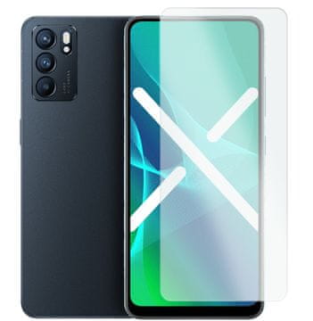 Overboard Kaljeno steklo 9H za OPPO Reno 6 5G