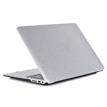 GS Ovitek za MacBook Air 13 A2337 M1 A2179 A1932, bleščeč trdi ovitek, bleščeč, srebrn