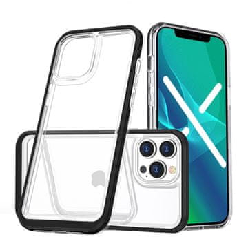 Overboard Ovitek za iPhone 13 Pro, hibridni okvir, črn