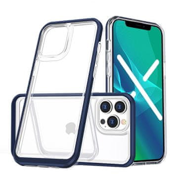 Overboard Ovitek za iPhone 13 Pro, hibridni okvir, temno moder