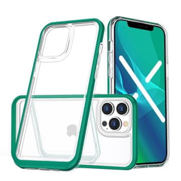 Overboard Ovitek za iPhone 13 Pro, hibridni okvir, temno zelen