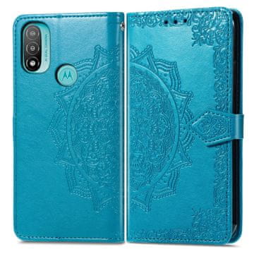 Overboard Ovitek za Motorola Moto E20/E30/E40, Mandala, moder