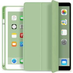 GS Ovitek za iPad 10,2" 2021/2020/2019 (9./8./7. generacija), z držalom za pisalo, svetlo zelen