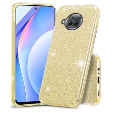 GS Bleščeč ovitek za Xiaomi Mi 10T Lite 5G, zlat
