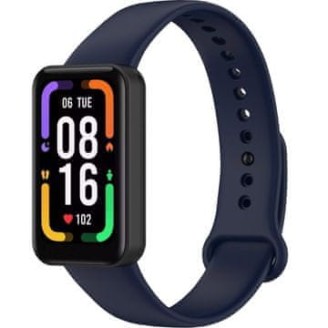 GS Silikonski pašček za Xiaomi Redmi Smart Band Pro, temno moder