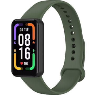 GS Silikonski pašček za Xiaomi Redmi Smart Band Pro, zelen