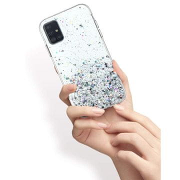 Overboard Ovitek za Samsung Galaxy A51 5G, bleščeč, prozoren