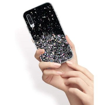 Overboard Ovitek za Samsung Galaxy A50/A50S/A30S, bleščeč, črn
