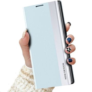 Overboard Ovitek za Samsung Galaxy A53 5G s preklopnim pokrovom, stranski magnet, svetlo moder