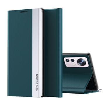 GS Ovitek za Xiaomi 12 / 12X, stranski magnetni, zelen