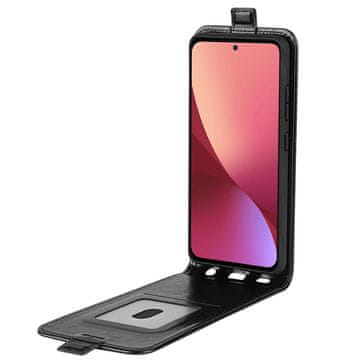 GS Ovitek s preklopom za Xiaomi 12 / 12X, preklopni, črn