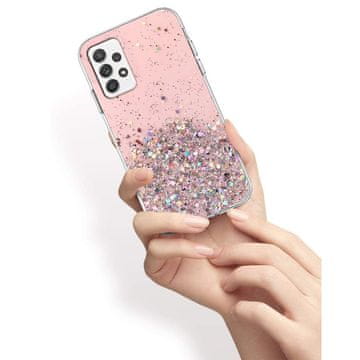 Overboard Ovitek za Samsung Galaxy A33 5G, bleščeč, roza