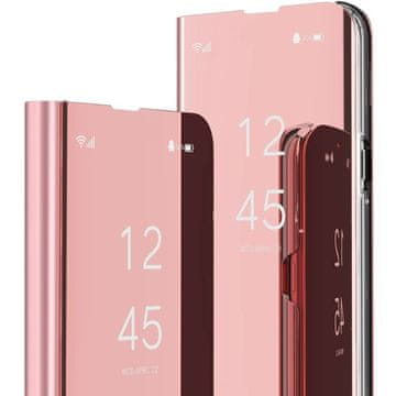 Overboard Ovitek za Xiaomi Redmi Note 11 Pro 4G / 5G Clear View, roza zlat