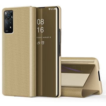 Overboard Ovitek za Xiaomi Redmi Note 11 Pro 4G / 5G, Clear View, zlat