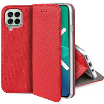 Overboard Pametni magnetni ovitek za Samsung Galaxy M53 5G, rdeč
