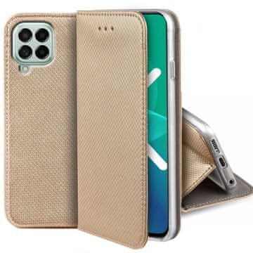Overboard Pametni magnetni ovitek za Samsung Galaxy M53 5G, zlat