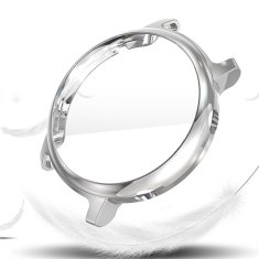 GS Milanska zapestnica + ovitek z zaščitnim ovitko za Huawei Watch GT 2 42 mm, srebrna